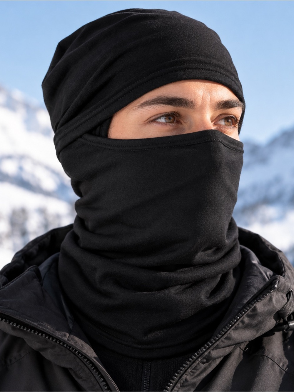 Bula Balaclava Face Mask Black S/M